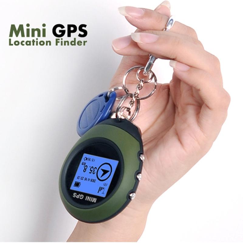 Small Pocket GPS Tracker Compass Location Finder Navigation Receiver USB Charge