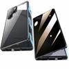 Металлический Чехол для Телефона Двустороннее Стекло Для Samsung Galaxy S23 S22 S25 Plus S24 Ultra Защитный Анти-Подглядывание Шпионская Конфиденциальность Чехлы