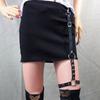 Women Ladies Casual Hip Hop Rock Belt Heart Punk Waistband Waist Chain Ladies Dress Cummerbands