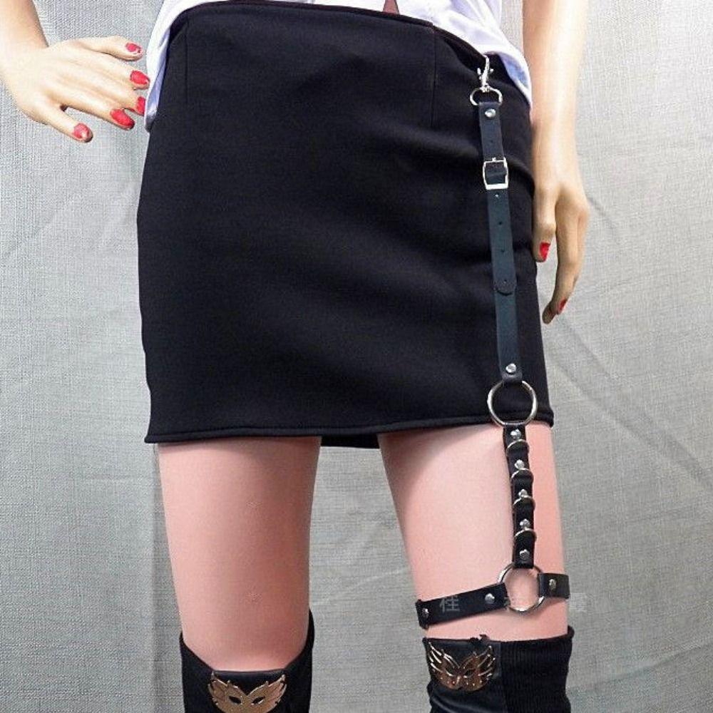 Women Ladies Casual Hip Hop Rock Belt Heart Punk Waistband Waist Chain Ladies Dress Cummerbands
