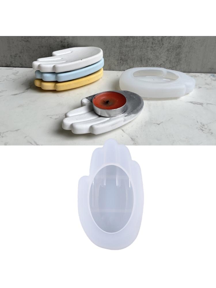 Ручная форма для подсвечника, бетонная гипсовая форма ручной работы, контейнер для губной помады, полимерная форма для украшения дома, поделки