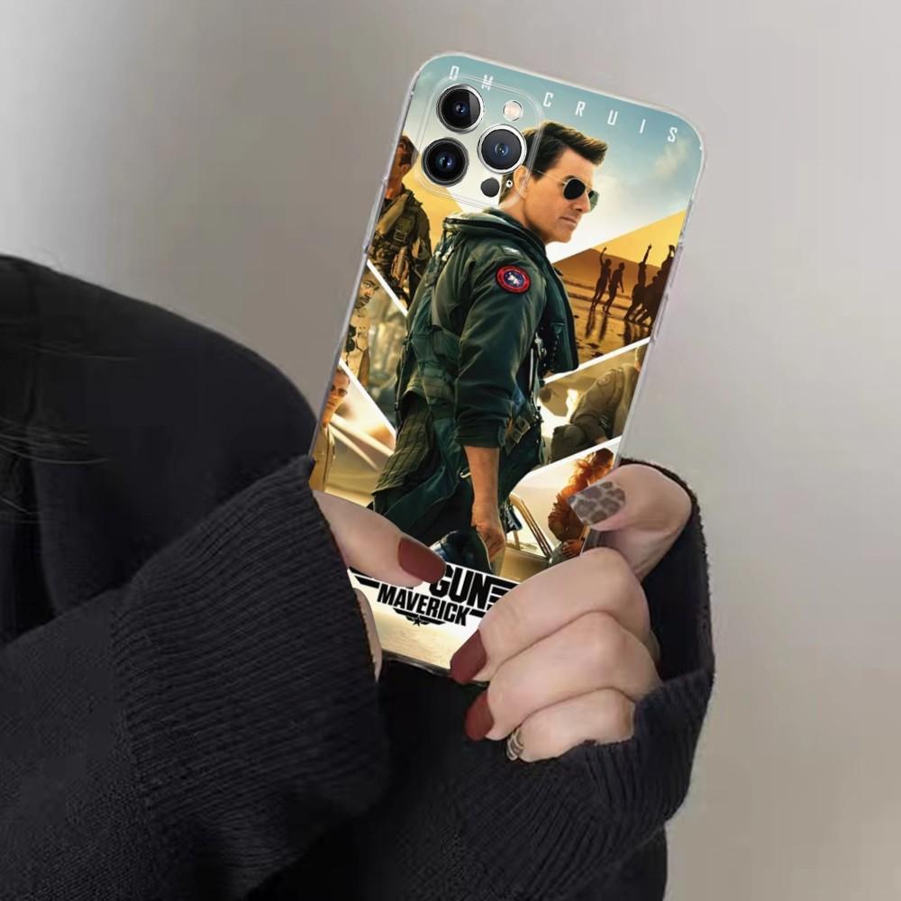 Чехол для телефона Top Gun Maverick Для IPhone 16 15 8 7 6 6S Plus X SE XR XS 14 11 12 13 Mini Pro Max Мобильный чехол