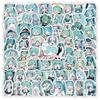 103 шт. Мультяшные Hatsune Miku Мультяшная Личность Граффити Декор Мобильный Телефон Скейтборд Ноутбук Водонепроницаемые Наклейки