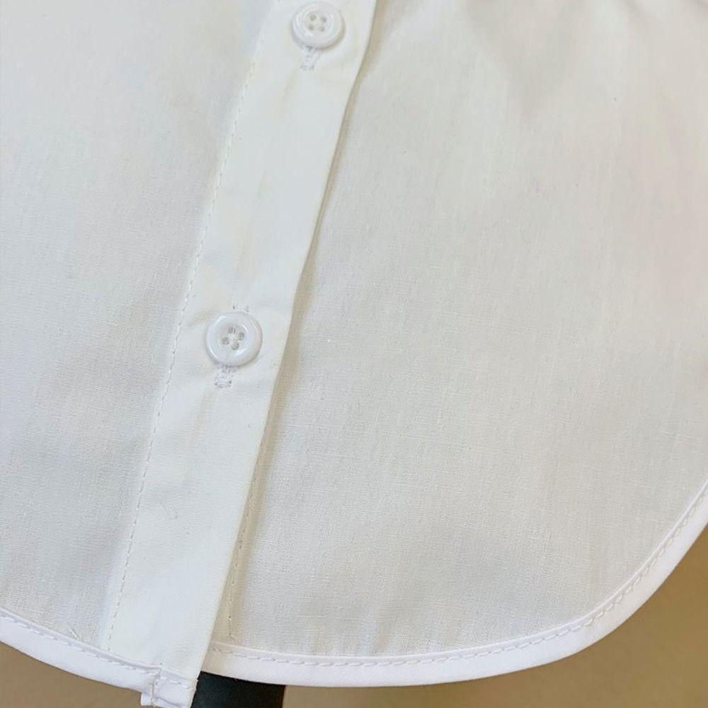 Black Fake Collar White Adjustable Neckline Elegant False Blouse Collar Clothes Decoration