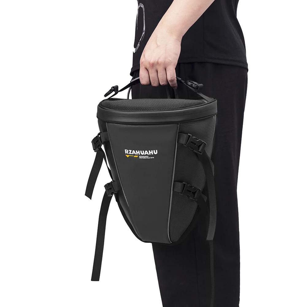 Водонепроницаемая сумка для заднего сиденья мотоцикла, большая вместимость, многофункциональная сумка через плечо, сумка для заднего сиденья мотоцикла для езды на велосипеде на открытом воздухе