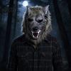 Удобная дышащая маска на Хэллоуин, маска оборотня на всю голову, латексный волчий шлем для косплея с прочным реалистичным мехом для вечеринки, реквизит для дома с привидениями,