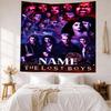 Warnermedia Custom Your Name Wall Decor Tapestry Art For Pet Memorial Birthdaywedding Party Backdrop Family Gift