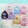 Детский рюкзак с принтом Cinnamoroll, Kuromi, Hello Kitty, из дышащего нейлона, для учеников начальной школы
