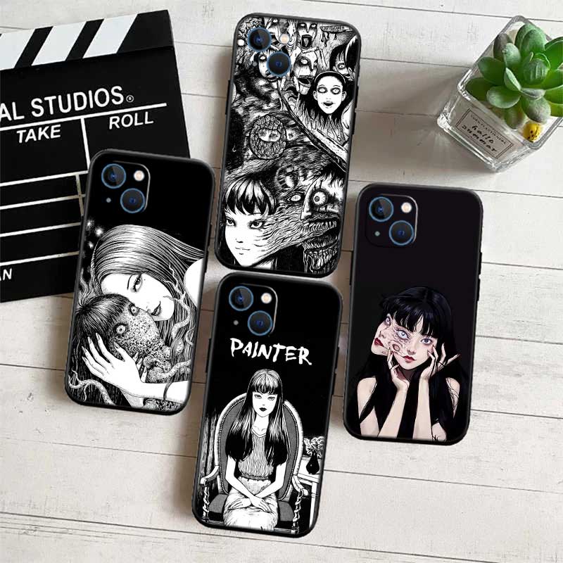 NH35 Junji Ito Tomie Shell Phone Case for Samsung Galaxy Note 10 20 S23 S24 S25 Ultra FE Plus Edge Lite A02S A35 A07 A17