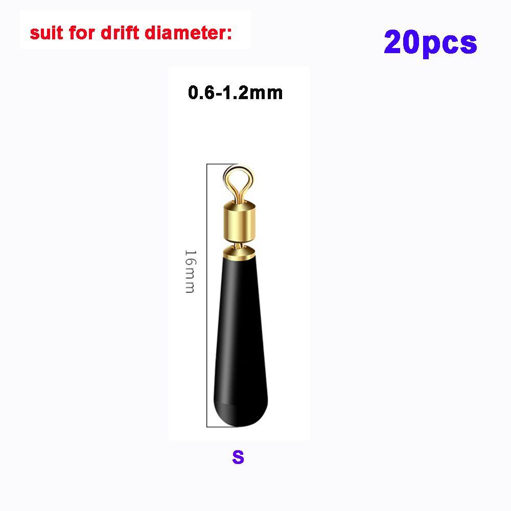 Metal Block Tackle Gear Copper Head Tools Fishing Floats Fishing Gear Float seat Rotation Drift
