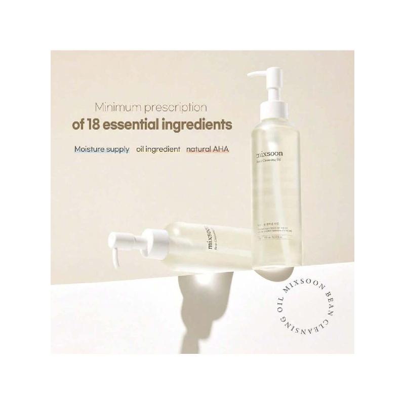 Mixsoon Очищающее масло с бобами / 195 мл Корея Уход за стеклянной кожей
