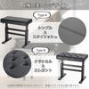 RAKU Gas-Powered Piano Stool, Stepless Height Adjustment, 46-57 Cm, Made of Durable Alloy, High-Resilience Cushion, PU Leather Cover, 62 Cm Wide X 36