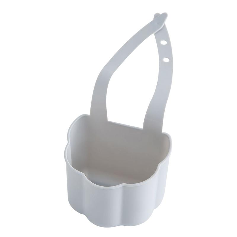 Сливная стойка для кухонной раковины, держатель для губки и мыла, пластиковая подвесная корзина для раковины, регулируемая сливная корзина, кухонный органайзер