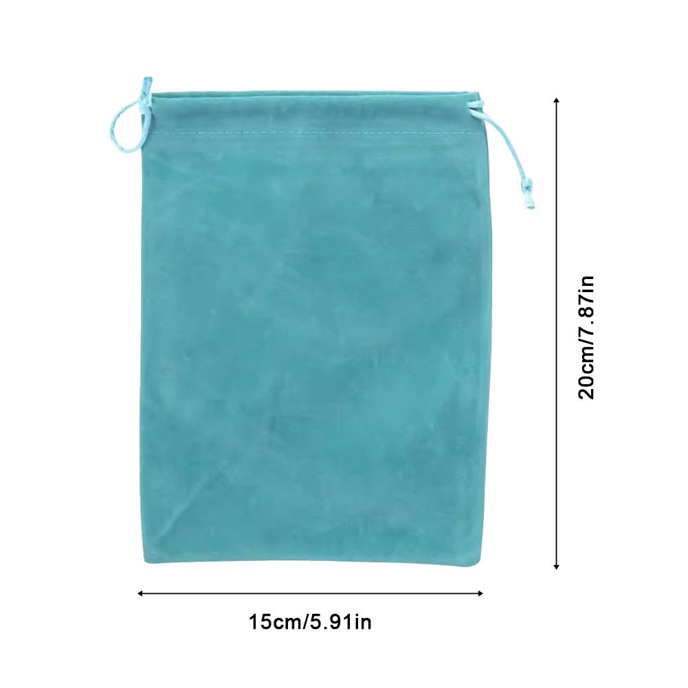 1PC Fishing Tackle Accessories Wheel Storage Bag Fishing Reel Bag Portable Drawstring Reel Protect Pouch