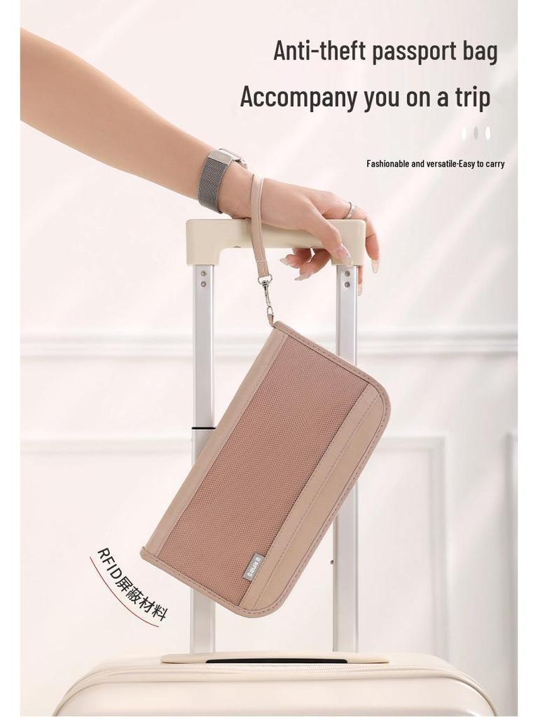 Многофункциональный противокражный держатель для паспорта и органайзер для документов