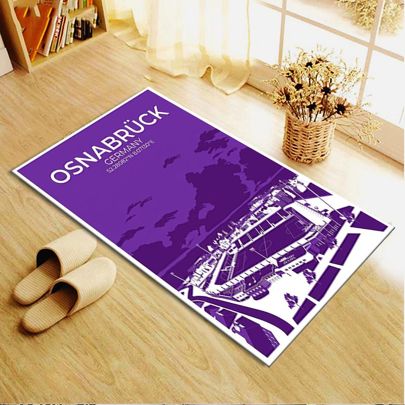 VfL Osnabrück Carpet Rug for Living Room Bedroom Home Sofa Decoration,Kids play Non-slip Floor Mat
