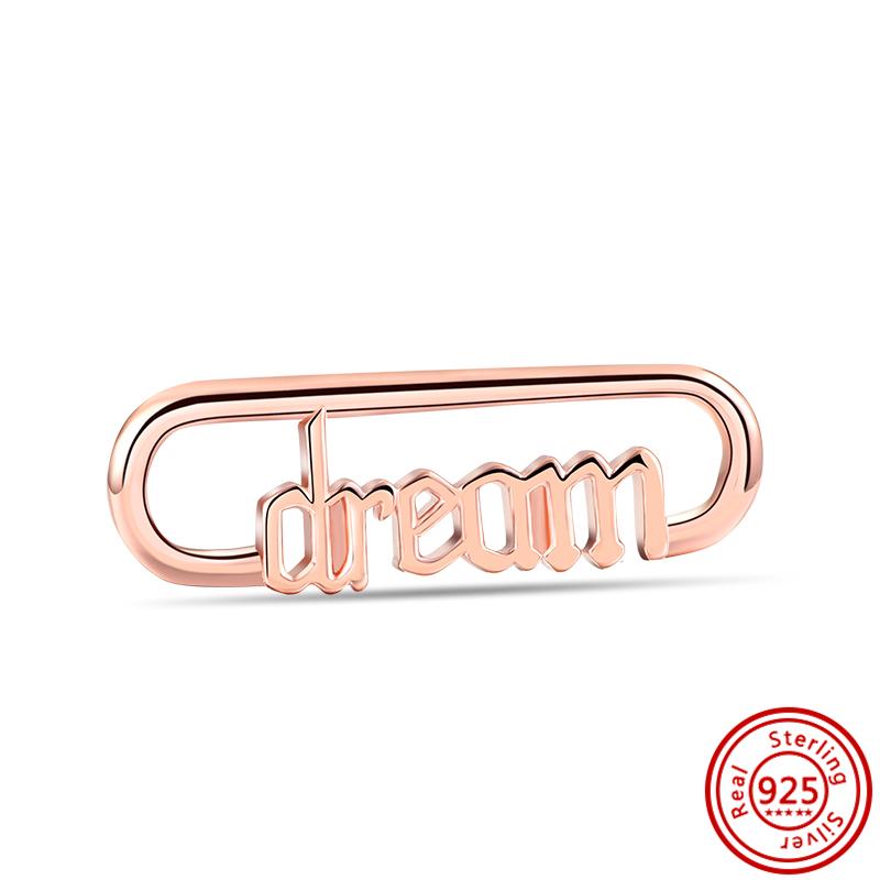 ME Series Стерлингового Серебра 925 Очарование Слово Любви Ссылка Круглый Разъем Пламя Медаль Мини-Висячий Браслет Fit Me Женские Ювелирные Изделия