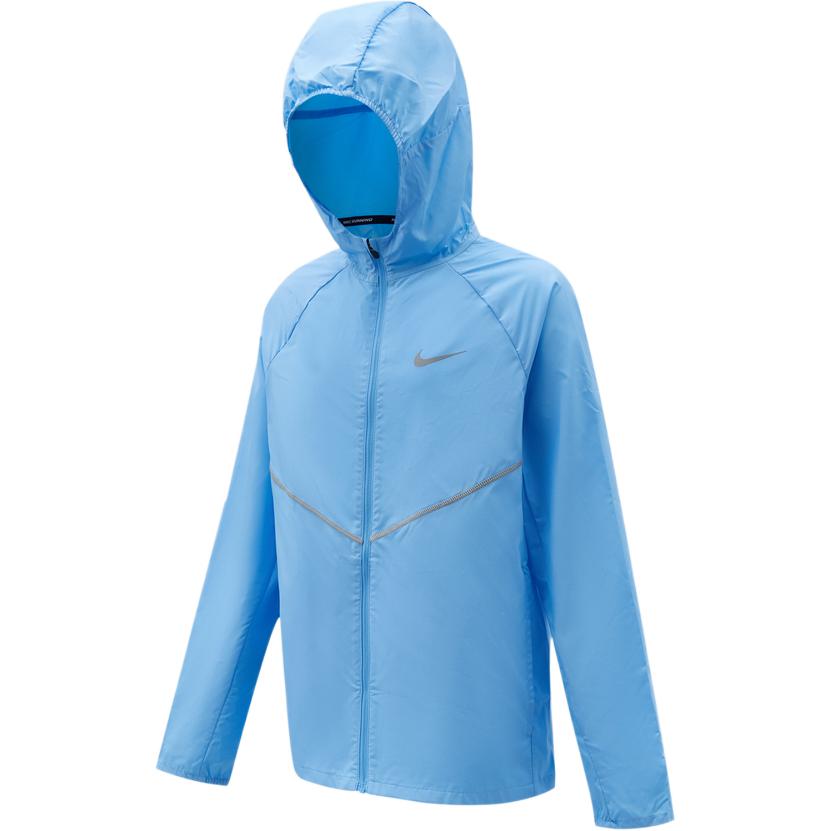 Nike Детские куртки с капюшоном на молнии, удобные, универсальные, с длинным рукавом IO3389-497