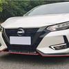 Комплект для модификации Nissan Sylphy 2014 и 2020: Передний сплиттер, Передняя губа-лип без сверления, Бампер, Заднее антикрыло и Малый боди-кит.