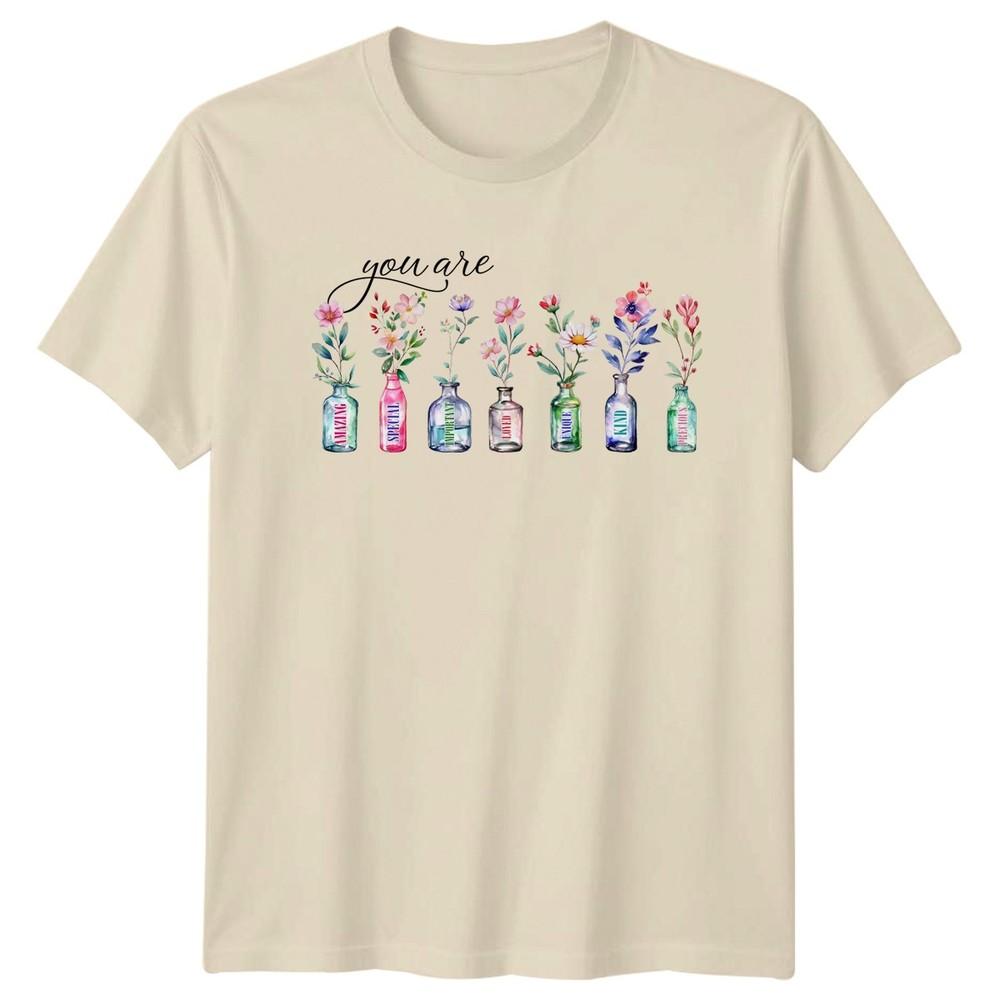 You Are Amazing Special Important TShirt Christian Floral Inspirational Message
