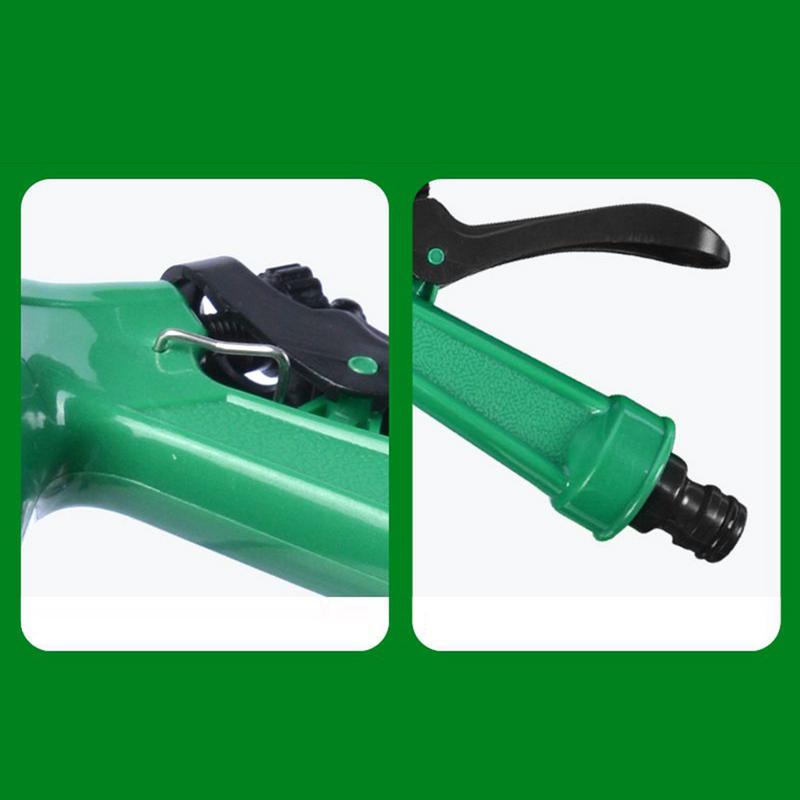 Садовый шланг 10/15 м в бухте, 5 режимов полива, Расширяемый шланг для воды с распылительной насадкой, Система полива, Легкий, Эргономичный распылитель