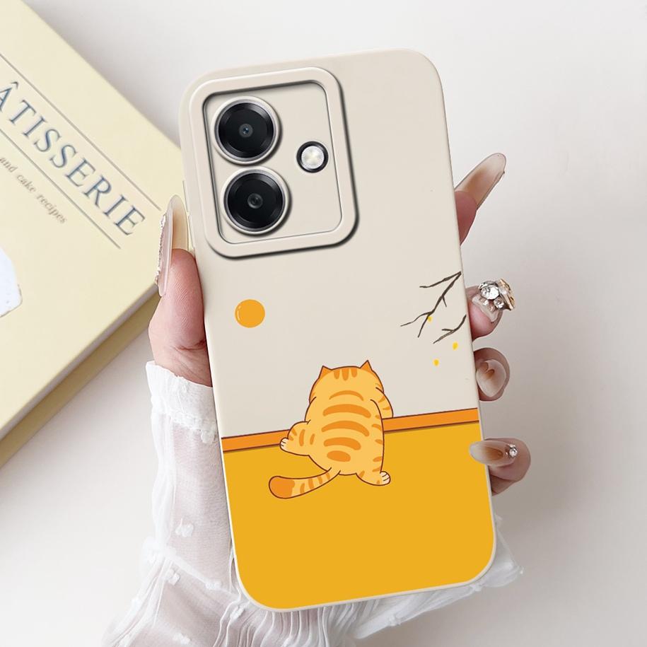 For Funda OPPO A3 A3x 4G Case 2024 Cute Panda Rabbit Soft Silicone Candy Painted Phone Covers For OPPO A40 5G OPPOA3 A 3x Bumper