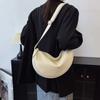 Summer Simple Commuter Messenger Bag Women's New Casual Versatile Fashion Shoulder Dumpling Bag