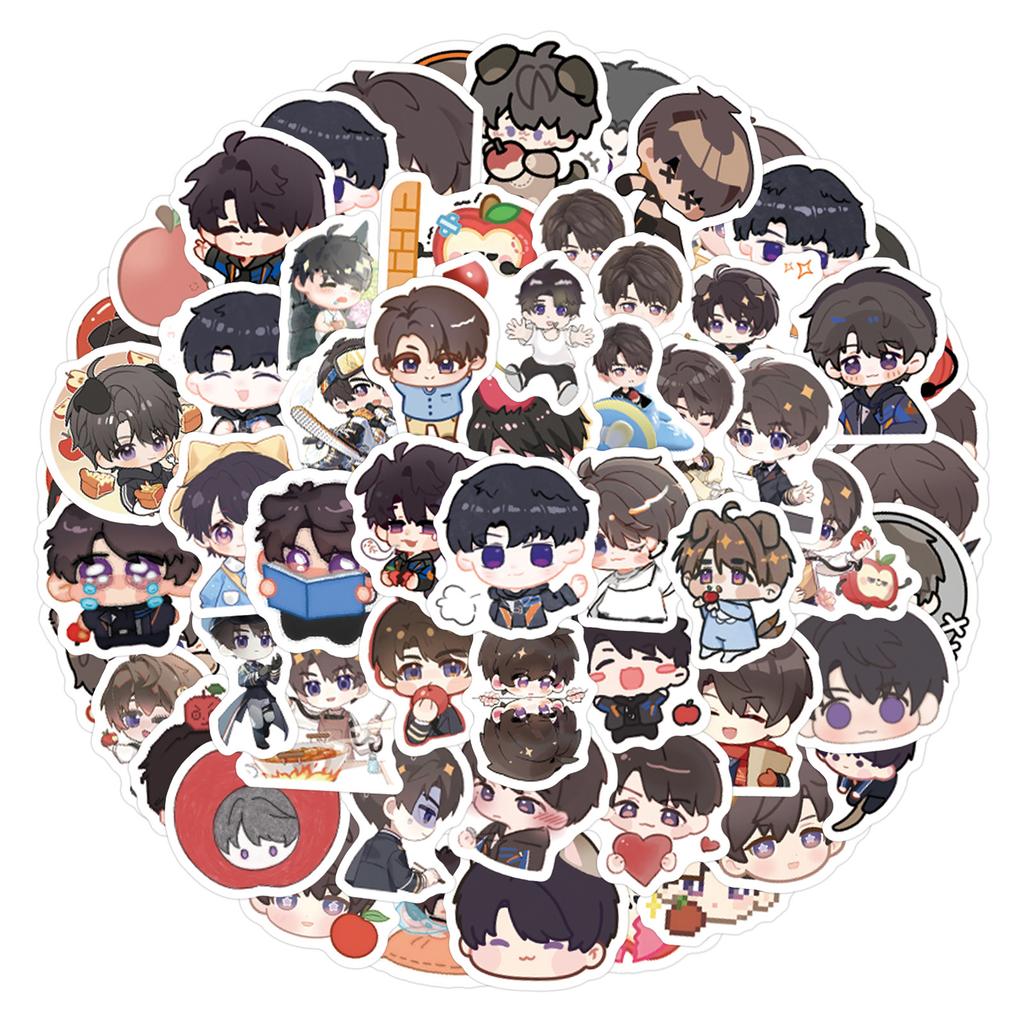 105 Summer Day QQ People Graffiti Stickers Decorate Refrigerator Water Bottle Skateboard Waterproof DIY Stickers