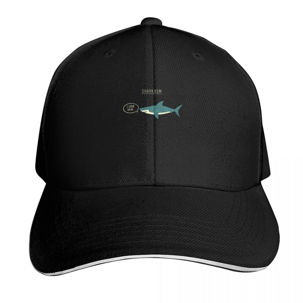Sharkasm Baseball Cap fishing caps Unisex hats for Unisex Designer Hat Icon Unisexs Caps Womens