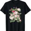 Vintage Rosen Botanical Wild Floral Flower T-Shirt