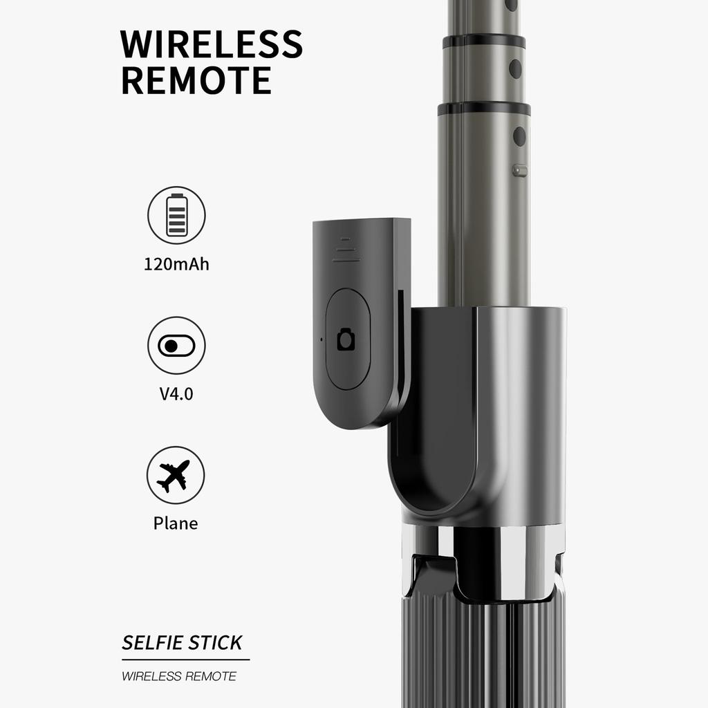 33,9-дюймовая селфи-палка 3-в-1, настольный штатив, стабилизатор подвеса с 5-секционной телескопической штангой Smart