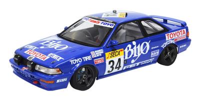 Серия 'Гонки' Toyota Corolla Levin AE92 1989 24 часа Спа Пластиковая модель-конструктор PN24016 Platz/NuNu 1/24
