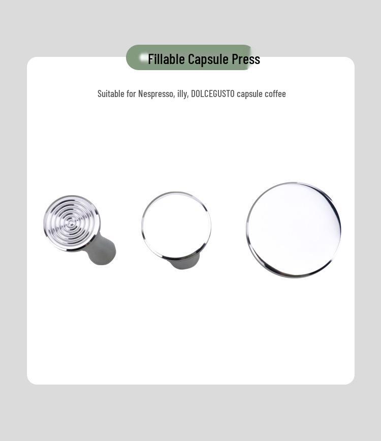 304 Stainless Steel Coffee Tamper for Dolce Gusto Capsule