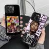 Чехол для телефона Juice WRLD 999 в стиле Emo Rap для iPhone 17,16,15,14,13,12,11 Plus,Pro Max,XS, Цветной Серебристый Черный Чехол
