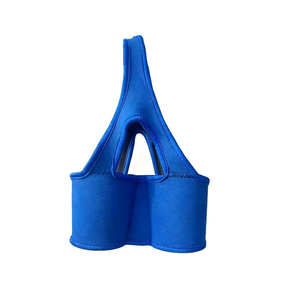 Collapsible Double Cup Beverage Holder Reusable Iced Coffee Cup Sleeve Cup Carrier Holder Camping