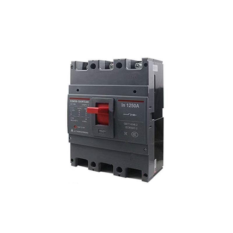 Автоматический выключатель Delixi CDM3S-1250F/4300 1000A 1250A 3-фазный 4P Электрический воздушный выключатель