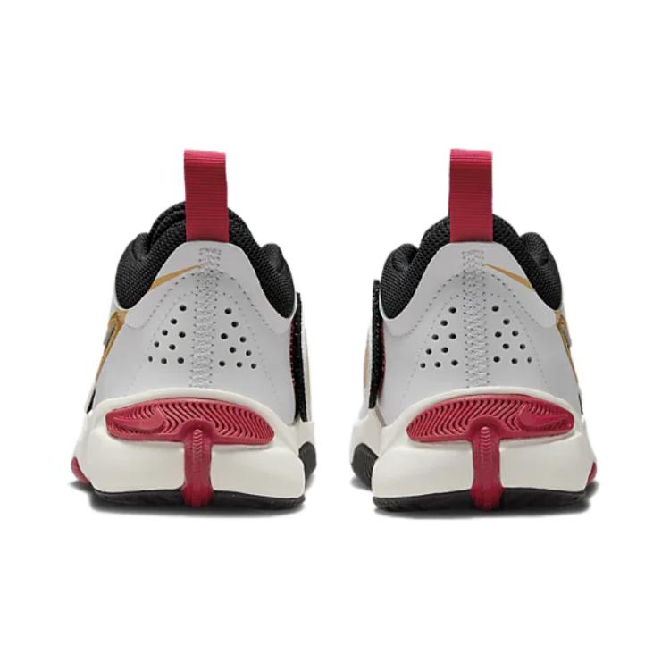 Nike Команда Hustle D 11 PS Унисекс Белый Металлик Золотой Университетский Красный Черный DV8994-104