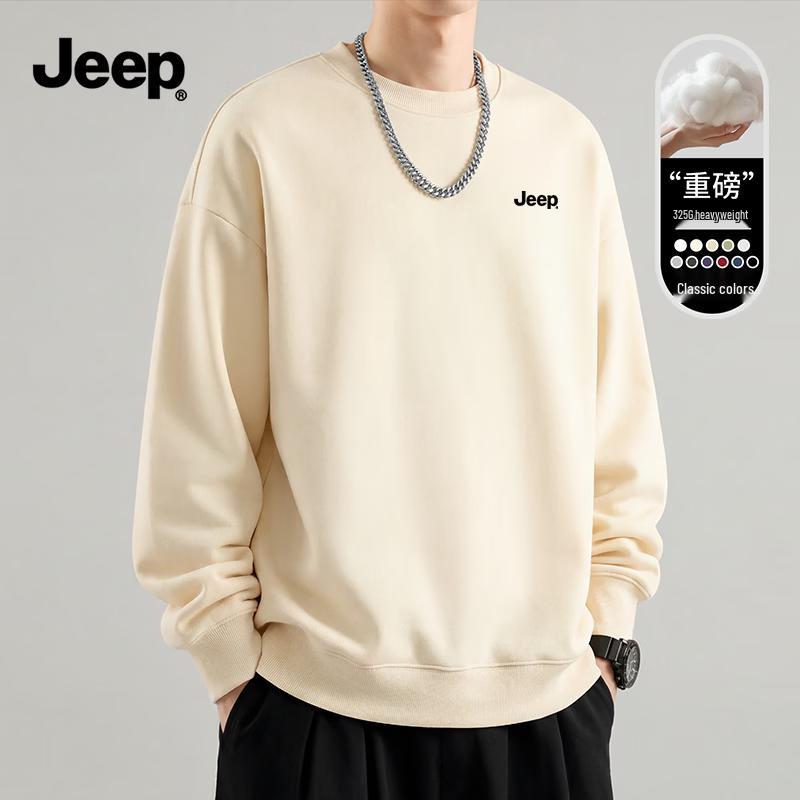 JEEP Men's Casual Autumn Pullover Sweatshirt