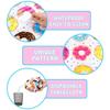 Rectangular Donut Tablecloth Plastic Donut Table Cover Birthday Party   Party Decor