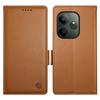 DF-010 Для Realme GT 6 5G Подставка Чехол PU Кожаный Кошелек Чехол для Телефона
