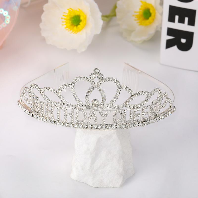 КОРОЛЕВА ДЕНЬ РОЖДЕНИЯ ДЕВУШКА девушки день рождения корона этикет праздничные атрибуты стразы аксессуары для волос