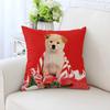 Милая собака Декоративная наволочка для автомобиля Украшения для офиса Гостиная Диван Домашняя наволочка