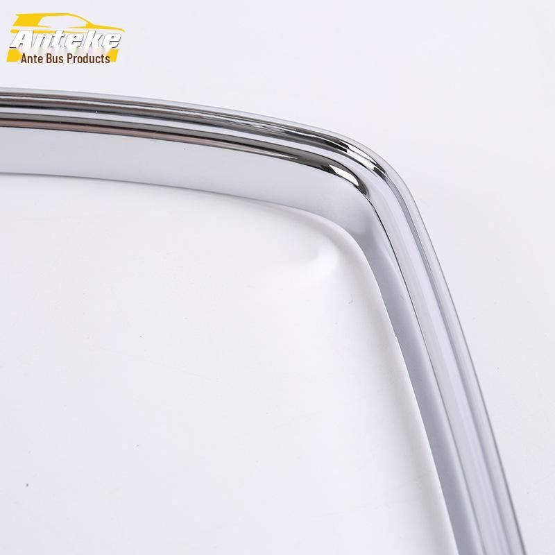 Дождевой щиток для зеркала заднего вида Binyue: Подходит для 18 моделей, яркий круглый дизайн со светоотражателем и функцией заднего хода.