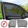 Car Sunshade Curtains Universal Side Window Shades Mosquito Auto Sunshade Repellent Protection L2E2