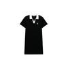 New MLB Short Sleeved Dresses Women's Black 3FOPB0333-50BKS