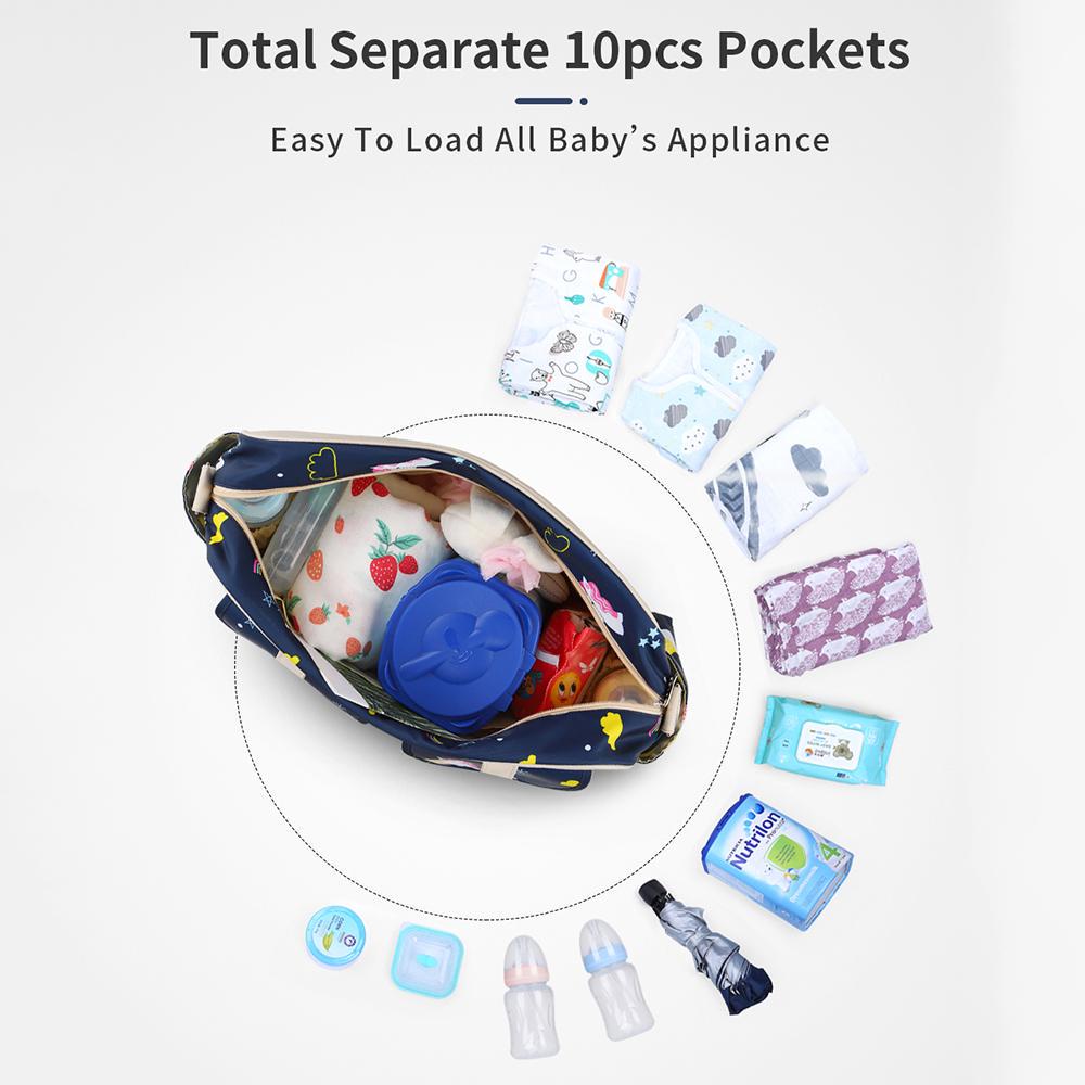 Сумка для детских подгузников, сумка через плечо, большая вместительная сумка для подгузников для мам, сумка для кормления, сумки-тоут для путешествий