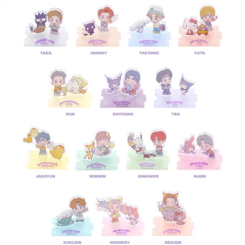 Набор акриловых подставок Nct X Sanrio Characters