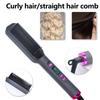 Electric Hot Comb Multifunctional Straight Hair Straightener Comb Negative Ion Anti-Scalding Styling Tool Straightening Brush
