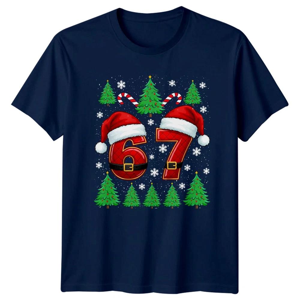 Six Seven 67th Birthday Christmas Unisexs TShirt Unisexs Tee Graphic Unisex Top