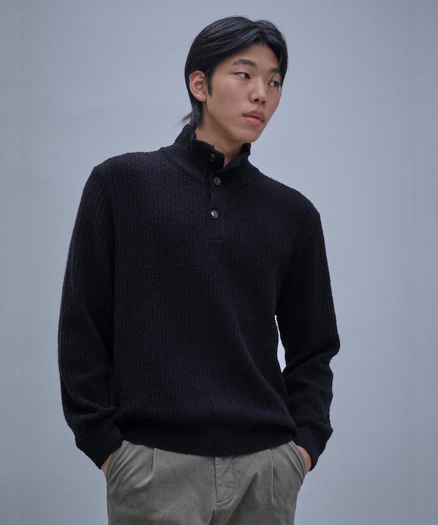 SHIFT.G Half Turtleneck Sweater Black
